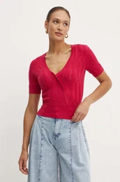 Pulover MCOLOR roza barva, MCOLOR