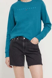 Jeans kratke hlae enski, rna barva