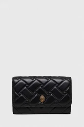 Usnjena veerna torbica rna barva