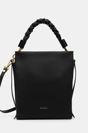 Usnjena torbica rna barva