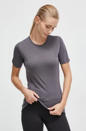 Funkcionalna kratka majica Xperior Merino 150 siva barva