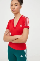 Kratka majica enski, rdea barva