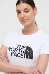 Pamuna majica za ene, boja: bijela, NF0A87N6FN41