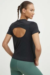 Kratka majica za vadbo Chill Athletic rna barva, 100075357