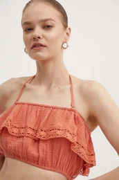 Bombaen top GOLDEN TROPICS oranna barva, ERJWT03628