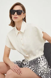 Srajca s primesjo lanu be barva