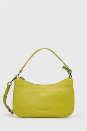 Usnjena torbica zelena barva