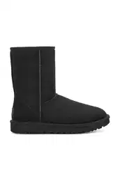Cipele Classic Short II za ene, boja: crna, ravna potpetica, s toplom podstavom, 1016223.BLK