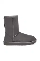 Cipele Classic Short II za ene, boja: siva, ravna potpetica, s toplom podstavom, 1016223.GRY