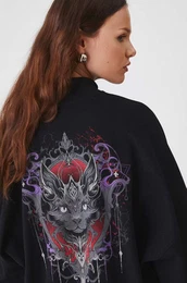 Pulover enska, rna barva