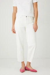 Bombane kavbojke bela barva