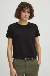 Bombana kratka majica enska, rna barva