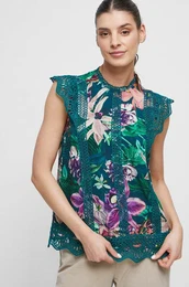 Majica enska, zelena barva