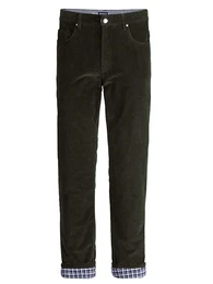 Thermocordhose mit wärmendem Futter Oliv