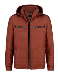 Steppjacke aus recycelten Materialien Terracotta