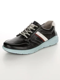 Schnürschuh in sportiver Optik Marineblau