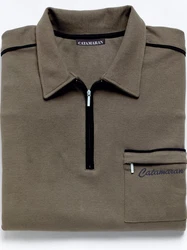 Witt Poloshirt CATAMARAN Kurzarm-Poloshirt grn/schilf