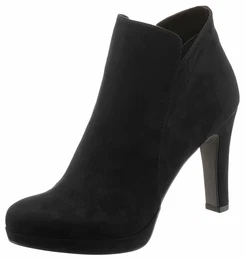High-Heel-Stiefelette Gr. 36, schwarz Damen Schuhe Abendmode, High-Heel-Stiefelette, Ankleboots im femininen Look