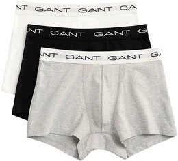 Boxershorts , Herren, Gr. L, grau (grau melange), Jersey, Obermaterial: 95% Baumwolle, 5% Elasthan, meliert, bequem, Unterhosen, mit elastischem Logobund