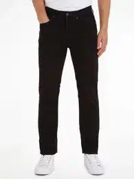Straight-Jeans Denton , Herren, Gr. 30, Lnge 36, schwarz (detroit schwarz), Obermaterial: 98% Baumwolle, 2% Elasthan, casual, normal lang, Jeans, aus Baumwoll-Denim mit Stretch