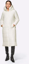 Steppmantel Gr. 34, beige (ecru) Damen Mntel