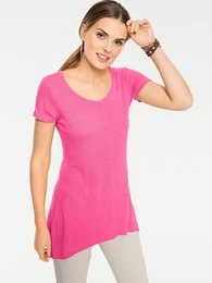 Longshirt LINEA TESINI BY Longshirt Gr. 34, pink Damen Shirts
