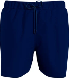 Badeshorts MEDIUM DRAWSTRING , Herren, Gr. L (52), N-Gr, schwarz (desert, sky), Polyamid, SWIMWEAR, unifarben, casual, Badehosen, mit Markenlabel
