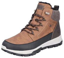 Winterboots Gr. 41, braun (braun, kombiniert) Herren Schuhe mit wasserabweisender -TEX-Ausstattung