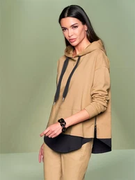 Sweatshirt Gr. 36, braun (camel) Damen Sweatshirts