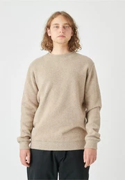 Sweatshirt Noitch Gr. M, beige Herren Sweatshirts aus gebondeter Wolle
