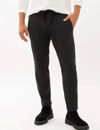 Chinohose Style PHIL , Herren, Gr. 33, Lnge 34, grau, 74% Polyester, 22% Viskose, 4% Elasthan, Hosen