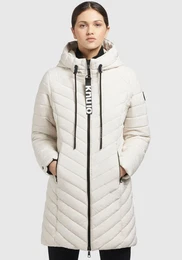 Steppmantel ATINE Gr. XL (42), wei (cotton cream) Damen Mntel