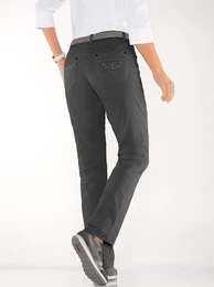 Bequeme Jeans CASUAL LOOKS Gr. 52, Normalgren, grau (graphit) Damen Jeans