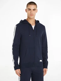 Hoodie HWK FZ HOODIE , Herren, Gr. XL (54), blau (desert sky), Sweatware, Obermaterial: 100% Baumwolle, UNDERWEAR, unifarben, Basic, regular fit hftlang, Langarm elastischer Bund, Sweatshirts, mit Markenlabel an den rmeln