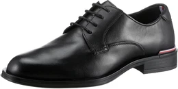 Schnrschuh CORE RWB LTH SHOE Gr. 43, schwarz Herren Schuhe in schmaler Form, Freizeitschuh, Halbschuh, Schnrschuh