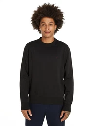 Sweatshirt IM NA FLAG LOGO SWEATSHIRT , Herren, Gr. XXXL, schwarz, Sweatware, Obermaterial: 70% Baumwolle, 30% Polyester, unifarben, bestickt, casual, regular fit hftlang, Rundhals, Langarm Rippstrickbndchen, Sweatshirts