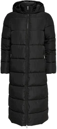 Steppmantel ONLANNA X LONG HOOD PUFFER COAT OTW Gr. M (38), schwarz (black) Damen Mntel