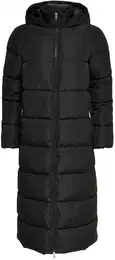 Steppmantel ONLANNA X LONG HOOD PUFFER COAT OTW Gr. XL (42), schwarz (black) Damen Mntel
