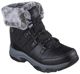 Winterboots TREGO- Gr. 38, schwarz Damen Schuhe Snowboots mit Fellimitat-Besatz