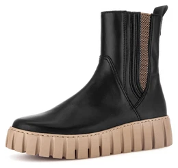 Chelseaboots Gr. 38,5, schwarz Damen Schuhe in Komfortweite G (=weit)