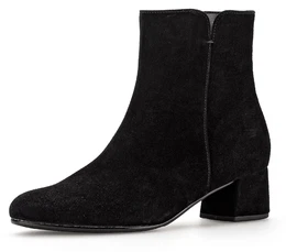 Stiefelette Gr. 37, schwarz Damen Schuhe Blockabsatz, Businesschuh, Ankleboots mit Best Fitting-Ausstattung