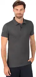 Poloshirt Slim Fit Poloshirt aus DELUXE-Piqu , Herren, Gr. M, grau (anthrazit), 100% Baumwolle, Basic, Kurzarm, Shirts