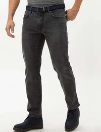 5-Pocket-Jeans Style CADIZ , Herren, Gr. 36, Lnge 36, grau, 46% Baumwolle, 36% Lyocell, 9% Modal, 7% Elastomultiester, 2% Elasthan, Jeans