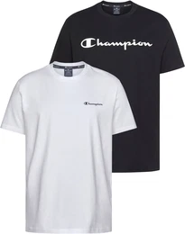T-Shirt , Herren, Gr. S (46), schwarz-wei (schwarz, wei), Obermaterial: 100% Baumwolle, sportlich, Basic hftlang, Rundhals, Kurzarm, Shirts