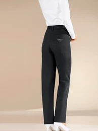 Stretch-Jeans LADY Gr. 26, Kurzgren, schwarz Damen Jeans
