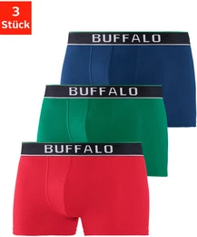 Boxer Boxershorts fr Herren , Herren, Gr. L, bunt (rot, grn, blau), Jersey, Obermaterial: 92% Baumwolle, 8% Elasthan, Unterhosen, aus Baumwoll-Mix