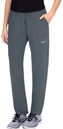 Jerseyhose Freizeithose mit elastischer Kordel , Damen, Gr. XXXL, US-Gren, grau (anthrazit), 74% Nylon, 26% Elastan, casual, Hosen