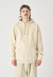 Cleptomanicx Kapuzensweatshirt Ligull beige/dunkelbraun