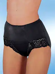 Formslip WSCHEPUR, Damen, Gr. 52/54, schwarz, 70% Baumwolle, 20% Polyamid, 10% Elasthan, Unterhosen