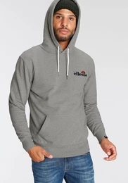 Kapuzensweatshirt Primero OH Hoody , Herren, Gr. S, grau (grau, meliert), Obermaterial: 80% Baumwolle, 20% Polyester, sportlich, Basic schmal hftlang, Langarm Bndchen, Sweatshirts